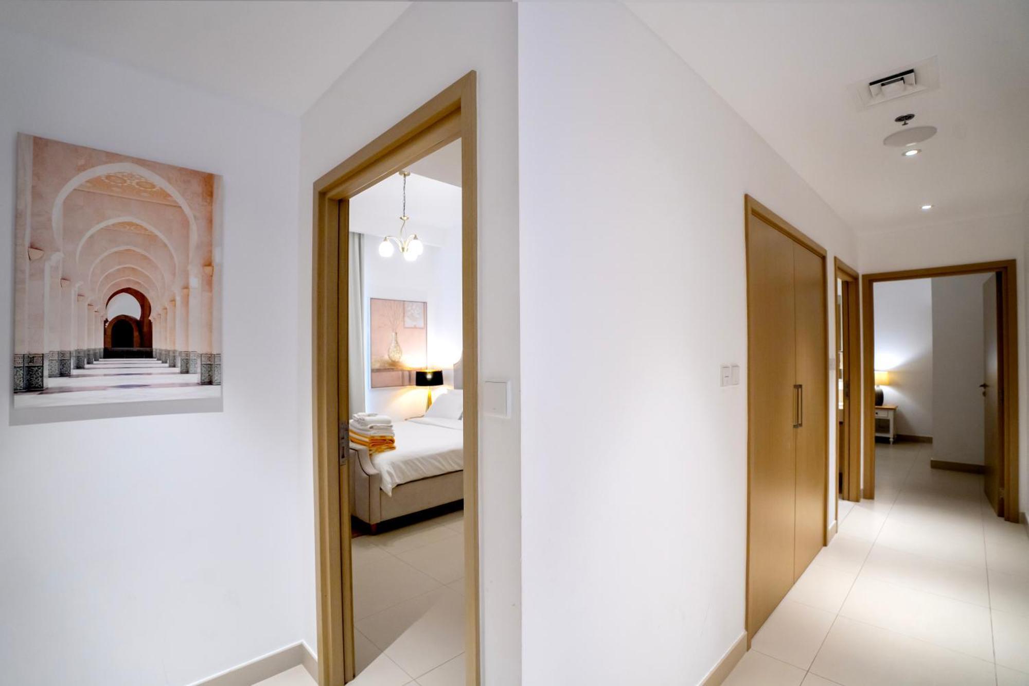 3Br Haven With Burj Views By Magnoliasvhr Aparthotel Dubaj Kültér fotó