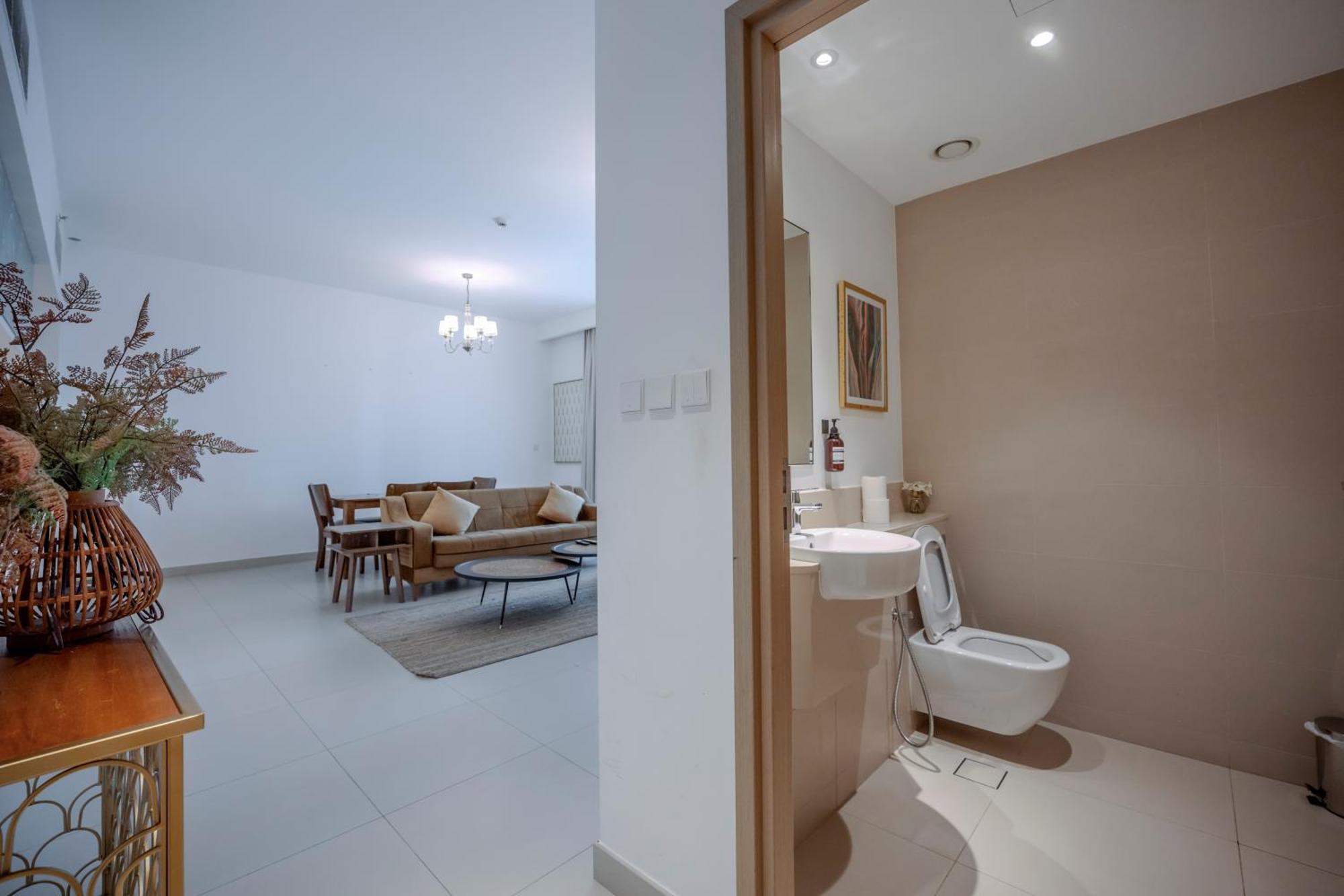 3Br Haven With Burj Views By Magnoliasvhr Aparthotel Dubaj Kültér fotó